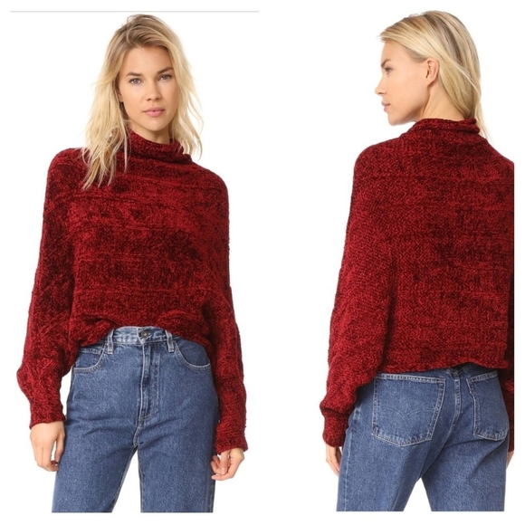 Free People Sweaters Free People Knitted Dreamer Velvet Knit